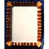frame made of molten glass