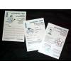 leaflet for sportive event